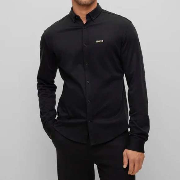 Boss Stretch Regular-Fit Men’s Logo
